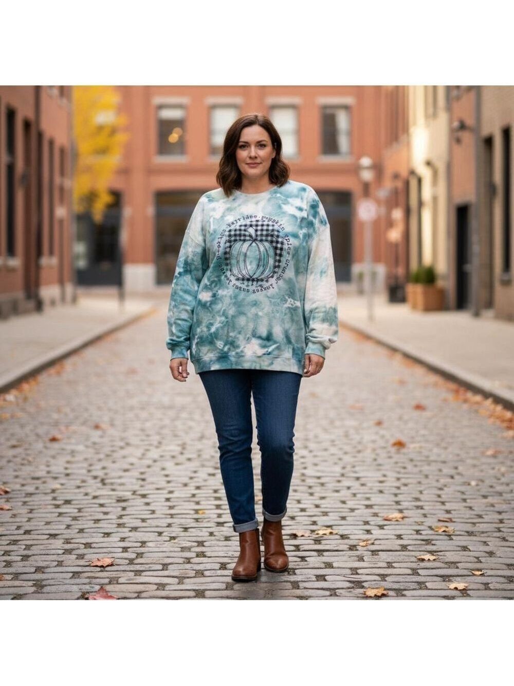 Pumpkin Spice Tie Dye Sweatshirt XL – Fall Boutique Crewneck
